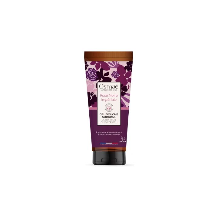 Gel douche surgras Rose noire imp&eacute;riale Osma&eacute; - tube de 200ml