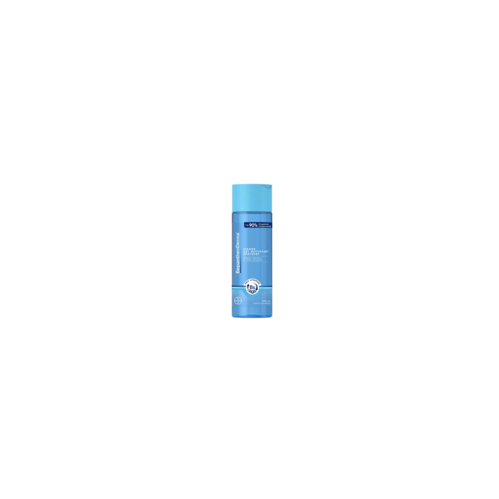 Gel nettoyant apaisant visage BepanthenDerma - flacon de 200ml