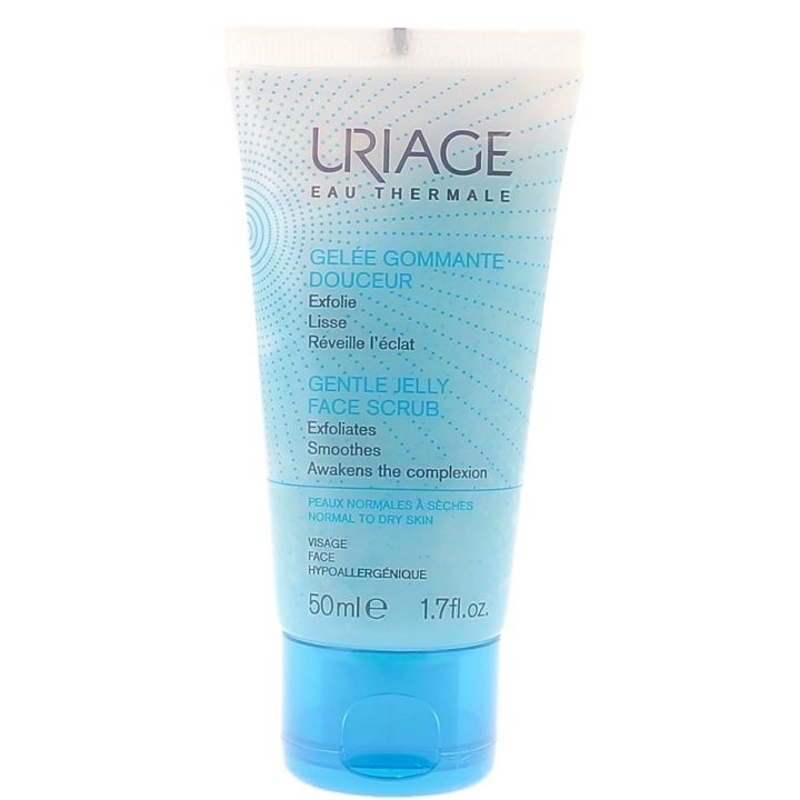 Gel&eacute;e Gommante Douceur Uriage - tube de 50 ml