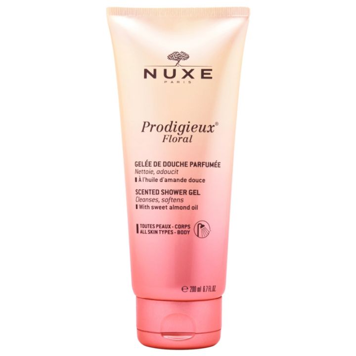 Prodigieux Floral Gel&eacute;e de douche d&eacute;licate Nuxe - tube de 200 ml