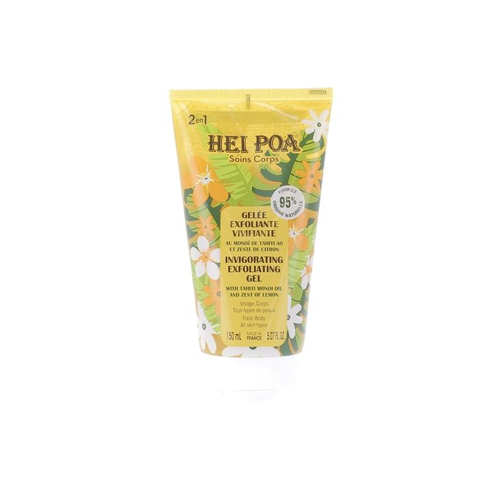 Gel&eacute;e exfoliante vivifiante Hei Poa - tube de 150ml