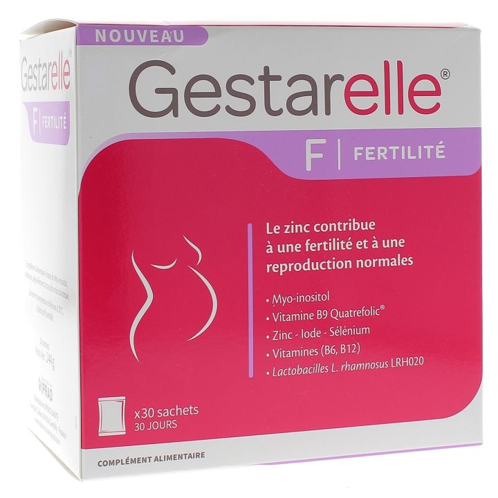 Gestarelle F fertilit&eacute; Iprad sant&eacute; - boite de 30 sachets