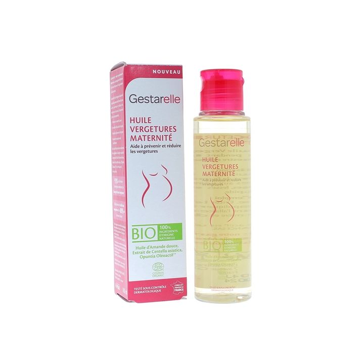 Gestarelle Huile vergeture maternit&eacute; bio - flacon de 100 ml