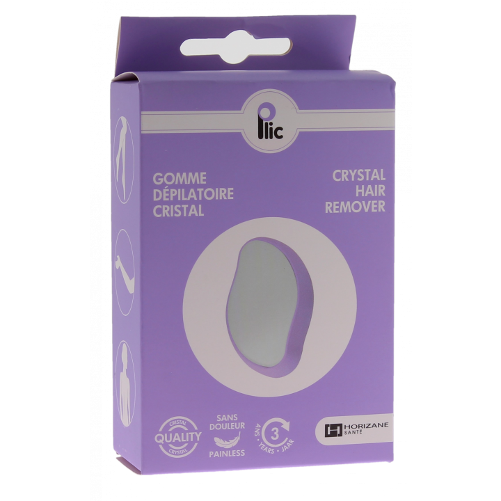 Gomme d&eacute;pilatoire Plic - une gomme violette