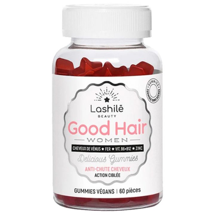 Good Hair Women anti-chute Lashil&eacute; Beauty - pot de 60 gummies
