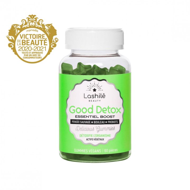 Good D&eacute;tox essentiel boost Lashil&eacute; Beauty - bo&icirc;te de 60 gummies v&eacute;gan