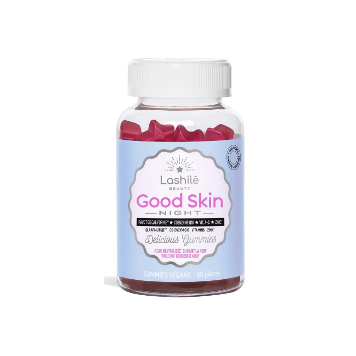 Good skin night Lashil&eacute; Beauty - pot de 60 gummies