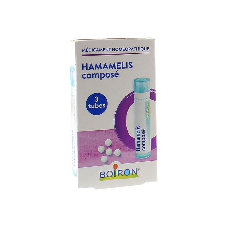 HAMAMELIS compos&eacute; granules Boiron - 3 tubes de 4g