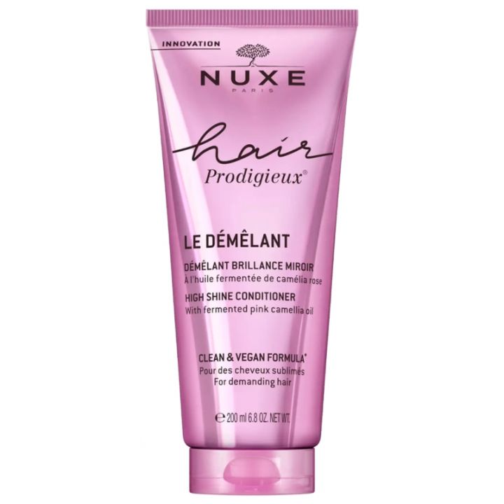 Hair Prodigieux Le D&eacute;m&ecirc;lant brillance miroir Nuxe - tube de 200 ml