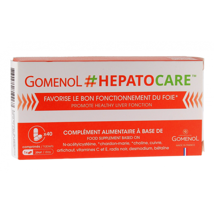 Hepatocare Gomenol - boite de 40 comprim&eacute;s