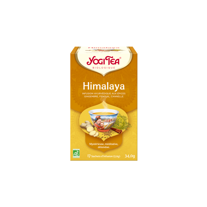 Himalaya bio Yogi Tea - boite de 17 sachets 