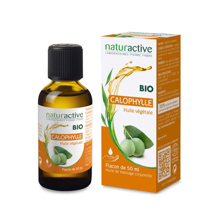 Huile de Calophylle Bio Naturactive - flacon de 50 ml
