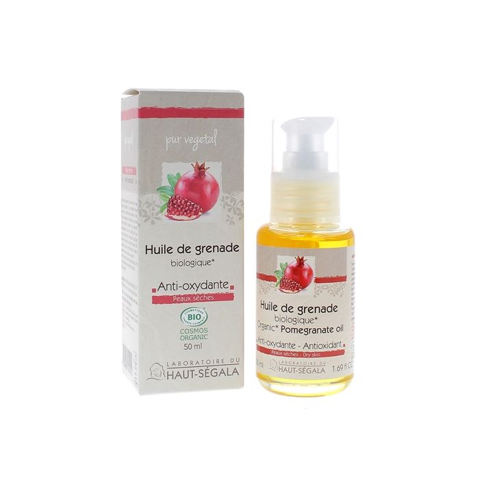 Huile de grenade bio Haut-S&eacute;gala - flacon de 50ml