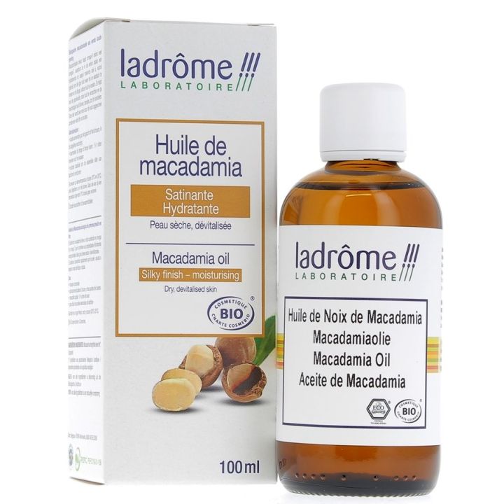 Huile de macadamia Bio Ladr&ocirc;me - Flacon de 100 ml