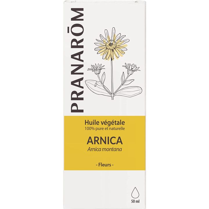Huile v&eacute;g&eacute;tale Arnica Pranar&ocirc;m - flacon de 50 ml