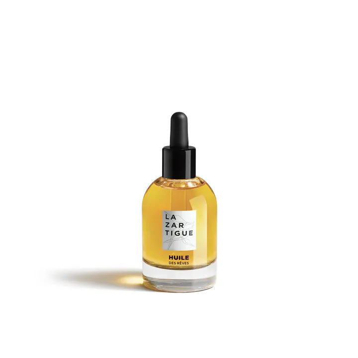 Huile des r&ecirc;ves Huile s&egrave;che nourrissante cheveux Lazartigue - flacon compte-gouttes de 50ml