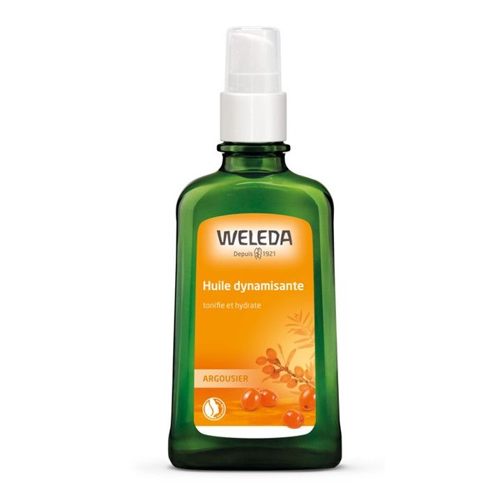 Huile dynamisante &agrave; l'argousier Weleda - Flacon de 100 ml