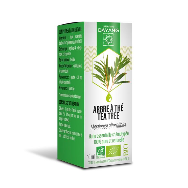Huile essentielle Arbre &agrave; th&eacute; bio Dayang - flacon de 10 ml