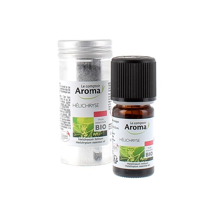 Huile essentielle H&eacute;lichryse bio Le Comptoir Aroma - flacon de 5ml