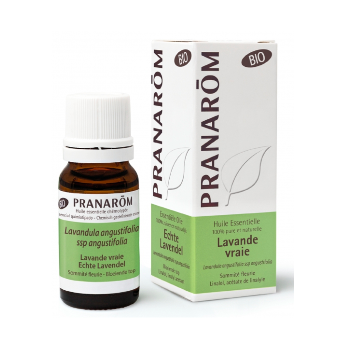 Huile essentielle de Lavande vraie bio Pranar&ocirc;m - flacon de 10 ml