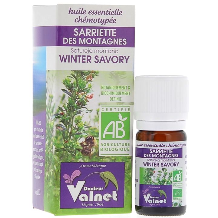 Huile essentielle Sarriette des montagnes Bio Dr Valnet - 5 ml