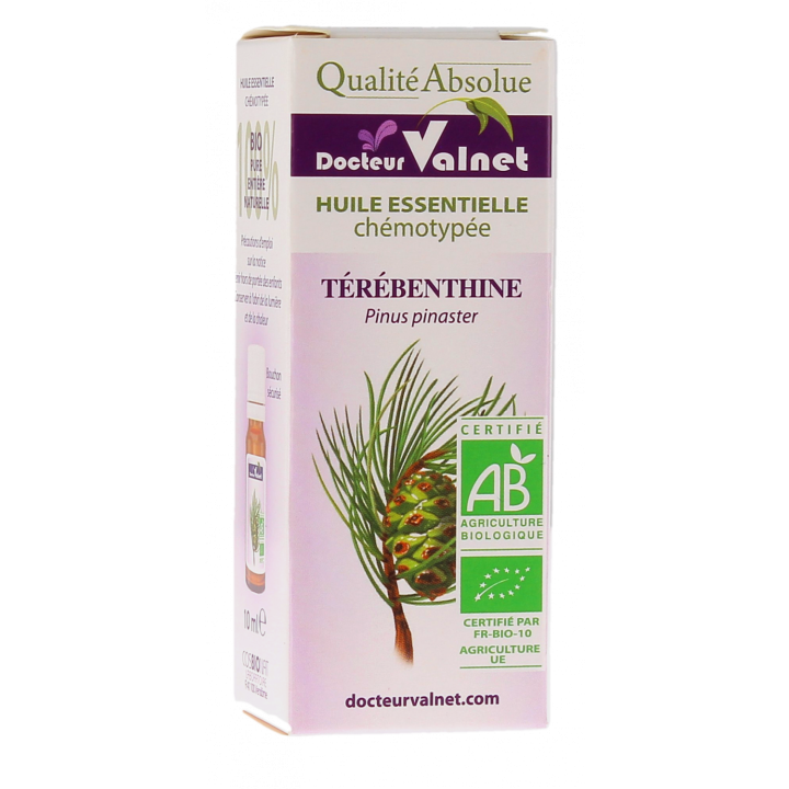 Huile essentielle T&eacute;r&eacute;benthine Bio Dr Valnet - 10 ml