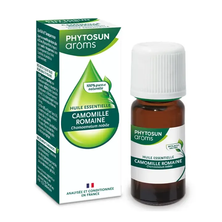 Huile essentielle camomille romaine Phytosun ar&ocirc;ms - flacon de 5 ml