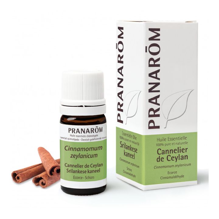Huile essentielle de Cannelier de Ceylan Pranar&ocirc;m - flacon de 5 ml