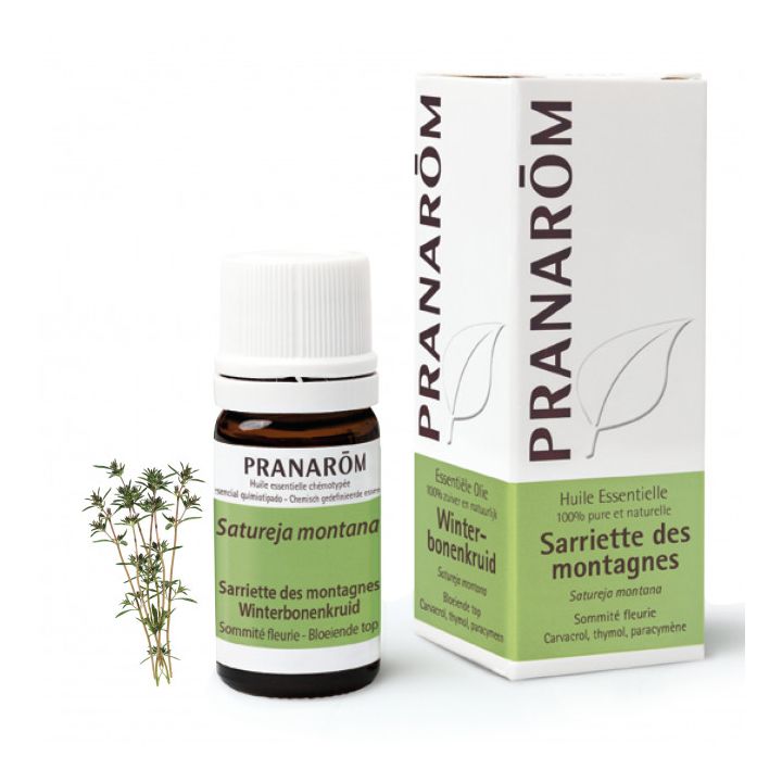 Huile essentielle de Sarriette des montagnes Pranar&ocirc;m - flacon de 5 ml