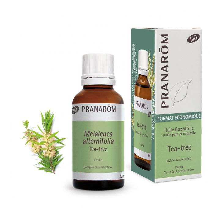 Huile essentielle de Tea-Tree bio Pranar&ocirc;m - flacon de 30 ml