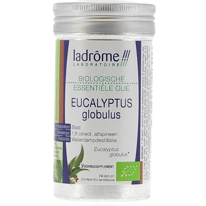 Huile essentielle eucalyptus globuleux Bio Ladr&ocirc;me - flacon de 10 ml