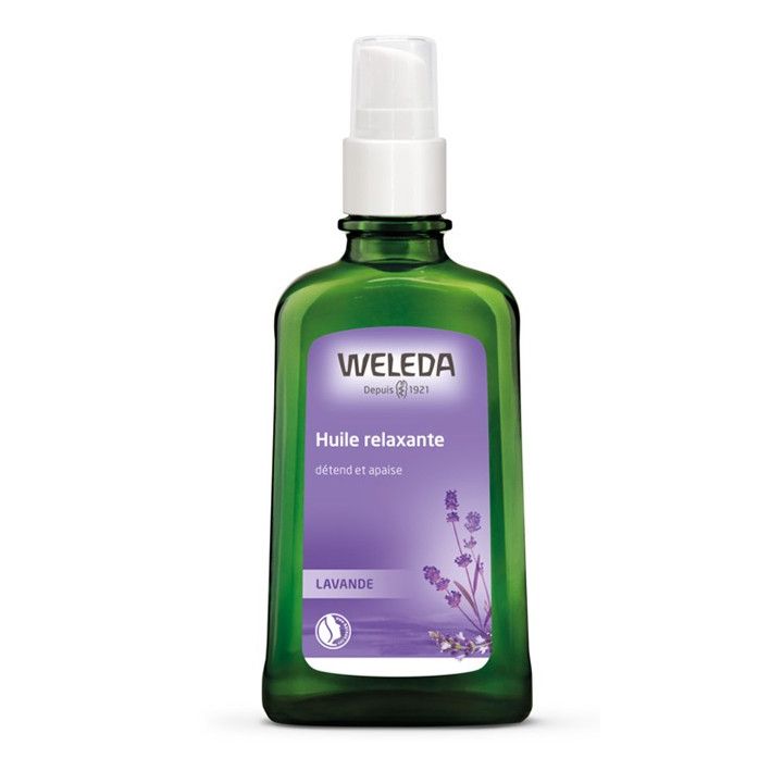 Huile relaxante &agrave; la lavande Weleda - Flacon de 100 ml