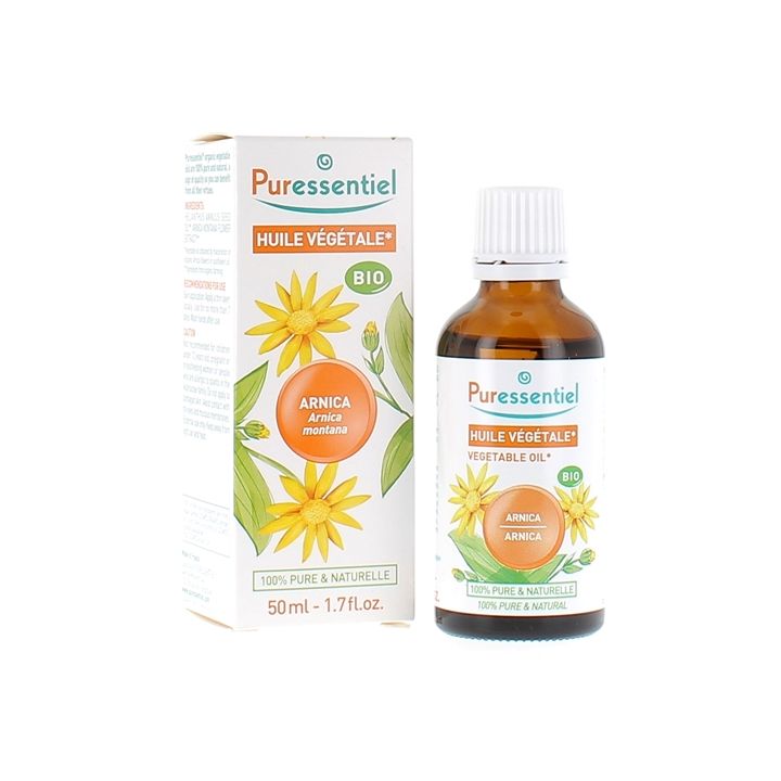 Huile v&eacute;g&eacute;tale Arnica bio Puressentiel - flacon de 50 ml