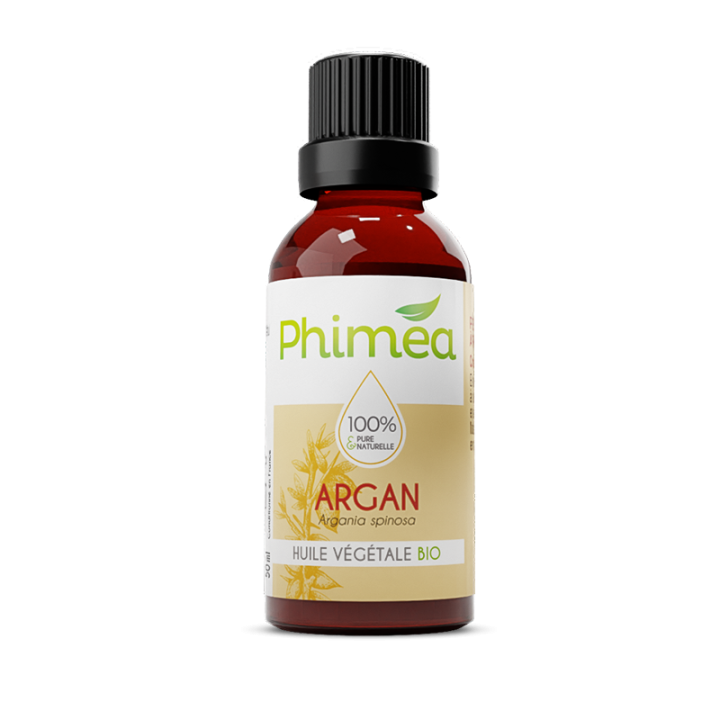 Huile v&eacute;g&eacute;tale d'argan bio Phimea - flacon de 50 ml