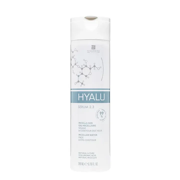 Hyalu s&eacute;rum 2.3 eau micellaire H20 Innoderm - flacon de 200ml