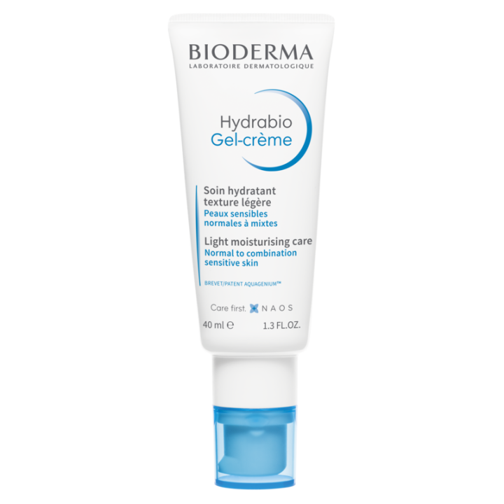 Hydrabio l&eacute;g&egrave;re cr&egrave;me d'eau hydratante 72h Bioderma - tube de 40ml
