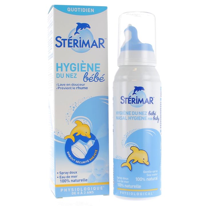 Hygi&egrave;ne du nez b&eacute;b&eacute; St&eacute;rimar - spray de 100ml