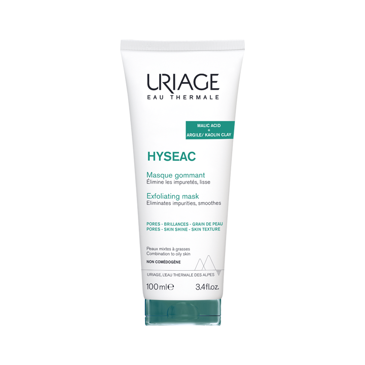 Hys&eacute;ac masque gommant Uriage - tube de 100 ml