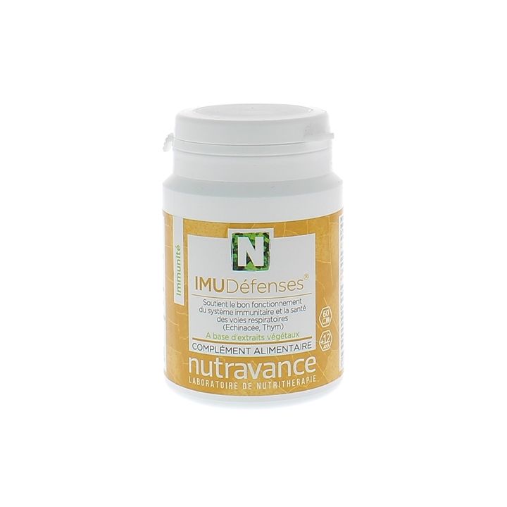 IMUD&eacute;fenses Nutravance - bo&icirc;te de 60 g&eacute;lules
