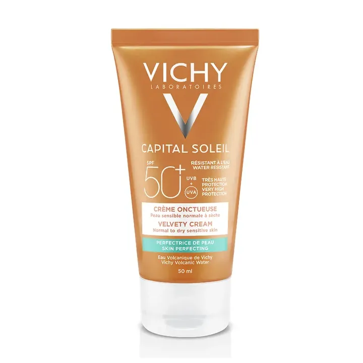 Capital Soleil Cr&egrave;me onctueuse protectrice SPF50+ Vichy - tube de 50 ml