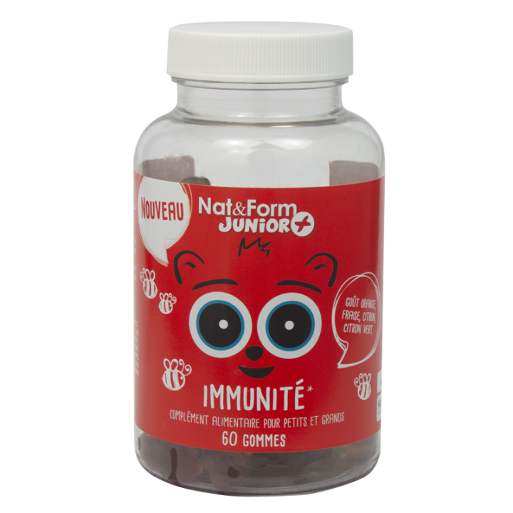 Immunit&eacute; junior Nat & Form - pot de 60 gommes