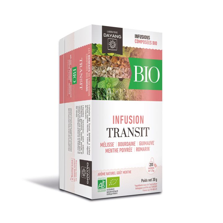 Infusion Bio transit Dayang - Bo&icirc;te de 20 sachets