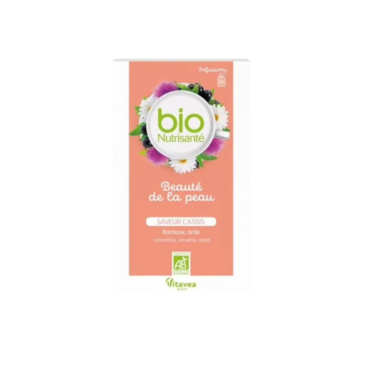 Infusion beaut&eacute; de la peau BIO Nutrisant&eacute; - boite de 20 sachets