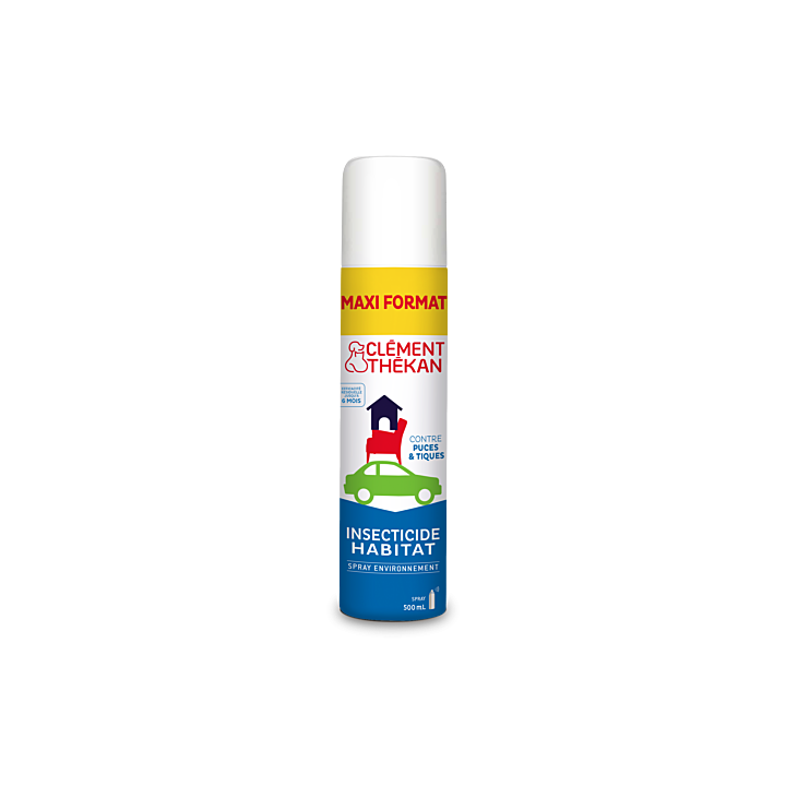 Insecticide habitat Cl&eacute;ment Th&eacute;kan - spray de 500ml