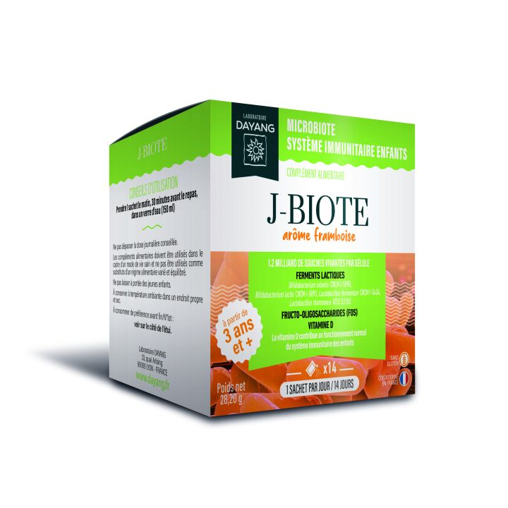 J-Biote microbiote Dayang - bo&icirc;te de 14 sachets