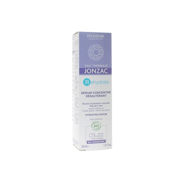 REhydrate S&eacute;rum concentr&eacute; d&eacute;salt&eacute;rant bio Eau de Jonzac - flacon de 30 ml