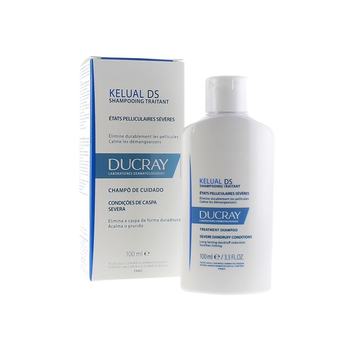Kelual DS Shampoing traitant &eacute;tats pelliculaires s&eacute;v&egrave;res Ducray - flacon de 100 ml