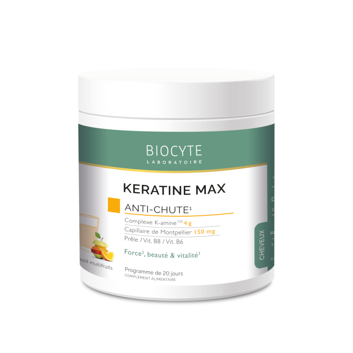 Keratine Max anti-chute Biocyte - bo&icirc;te de 240 g