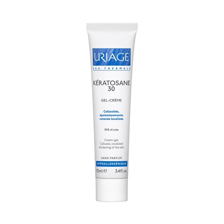 K&eacute;ratosane 30 gel-cr&egrave;me Uriage - tube de 75 ml