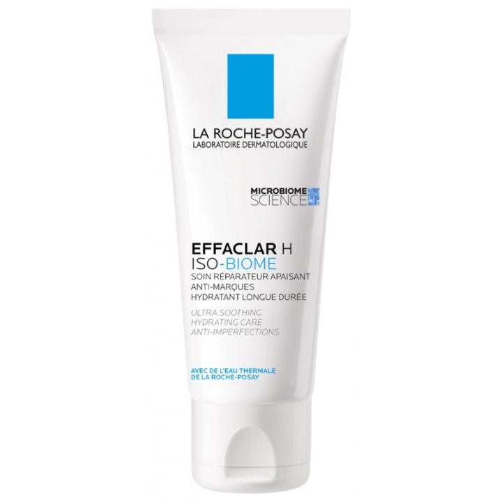 Effaclar H Iso-Biome Soin r&eacute;parateur apaisant anti-marques La Roche-Posay - tube de 40 ml